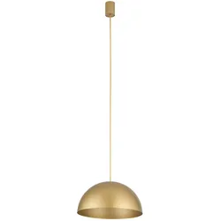 Licht-Erlebnisse Pendelleuchte HEMISPHERE 1x GX53 bis 12 W Gold matt Metall | LE93320