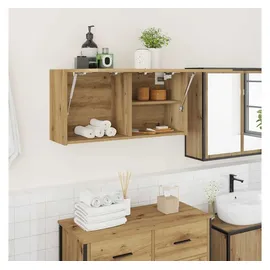 vidaXL Bad-Wandschrank Artisan-Eiche 80x25x40 cm Holzwerkstoff