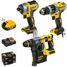 DeWalt DCK368P3T inkl. 3 x 5,0 Ah + 2 Koffer TSTAK