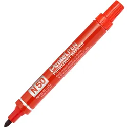 Pentel Permanent-Marker N50, rot, Rundspitze