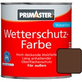 Primaster Wetterschutzfarbe 2,5 l dunkelbraun