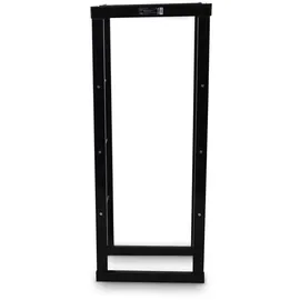 BITUXX Kaminholzständer Metall 40 x 100 cm Schwarz