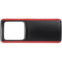 Wedo Lupe Outdoor eckig beleuchtet incl. Batterien farbig sortiert