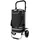 24move Einkaufstrolley schwarz 55 L