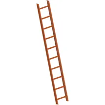 Layher 1051 Dachleiter 10 Sprossen