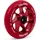 Slamm Scooters Team Scooter-rad Rot 110mm Rot 110mm - Rot