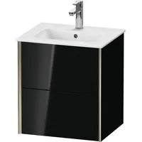 Duravit XViu Waschtisch-Unterschrank XV43150B140 51x42x56cm, 2 Schubkästen, wandhängend, champagner