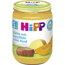 HiPP Menü Kürbis mit Kartoffeln & Rind ab dem 5. Monat