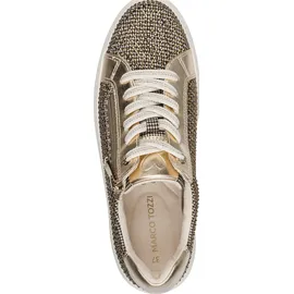 Marco Tozzi feel me Rpet-lining für Damen, gold, Größe 42 EU