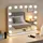 witfamily Schminkspiegel mit Beleuchtung Hollywood Spiegel - Vanity Mirror Klein Kosmetikspiegel mit Licht Tischspiegel 3 Modi Schminktischspiegel Touch Dimmbar