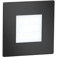 Ledscom.de LED Treppenlicht/Wandeinbauleuchte FEX für innen und außen, eckig,