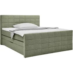 Boxspringbett Damon Grün ca. 160x200cm