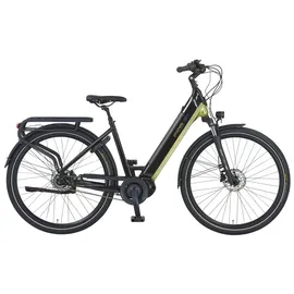 Prophete Geniesser 5.0 Damen 48 V Schwarz-Silbergrün 28 Zoll