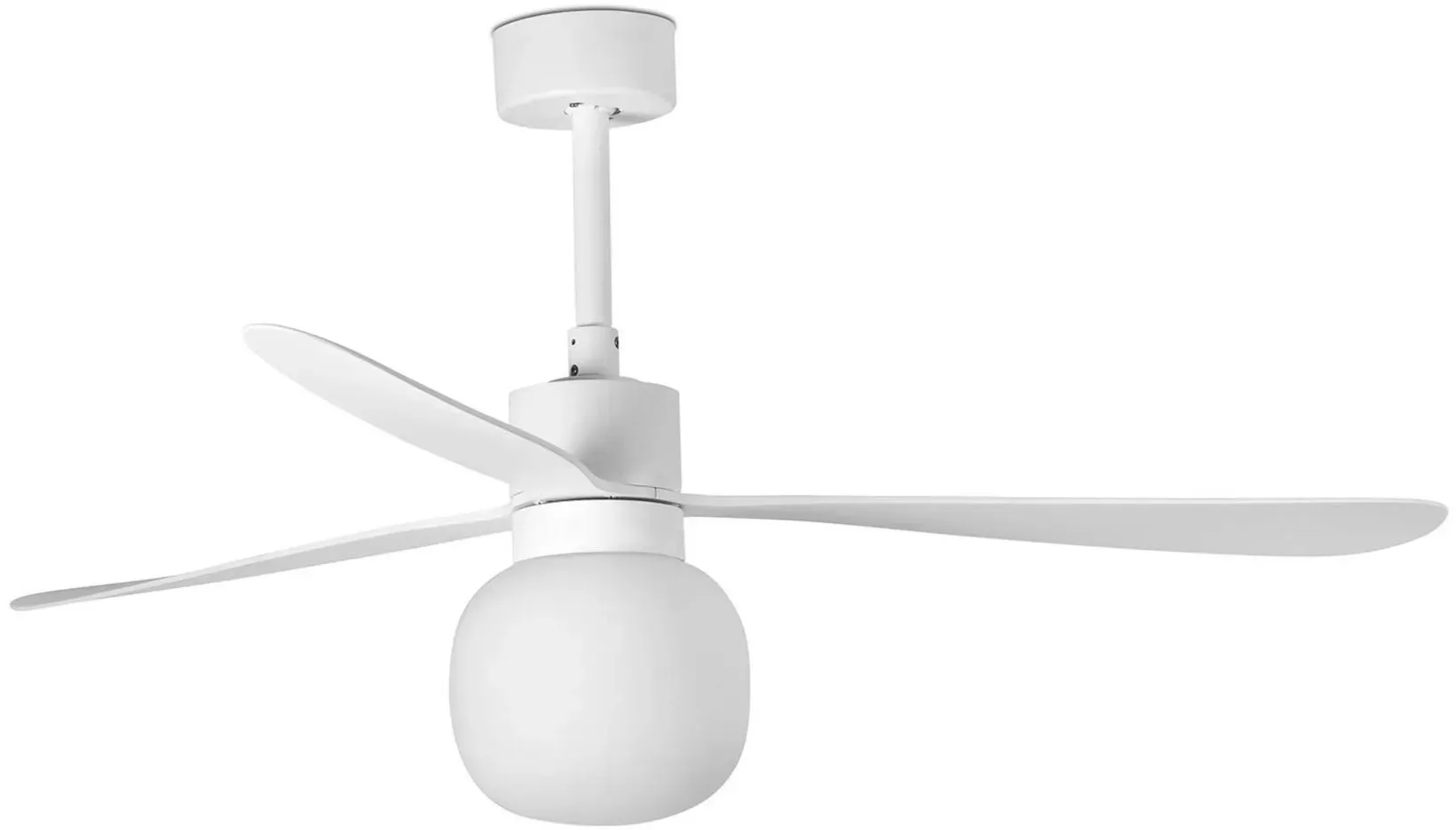 Energiespar Deckenventilator Amelia III Weiß mit LED