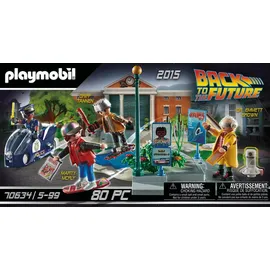 Playmobil Back to the Future Part II Verfolgung mit Hoverboard 70634