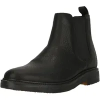 CLARKS Clarkdale Easy Mädchen, Gr. 44 schwarz, Leder, Schuhe Stiefel, mit elastischen Einsätzen an den Seiten