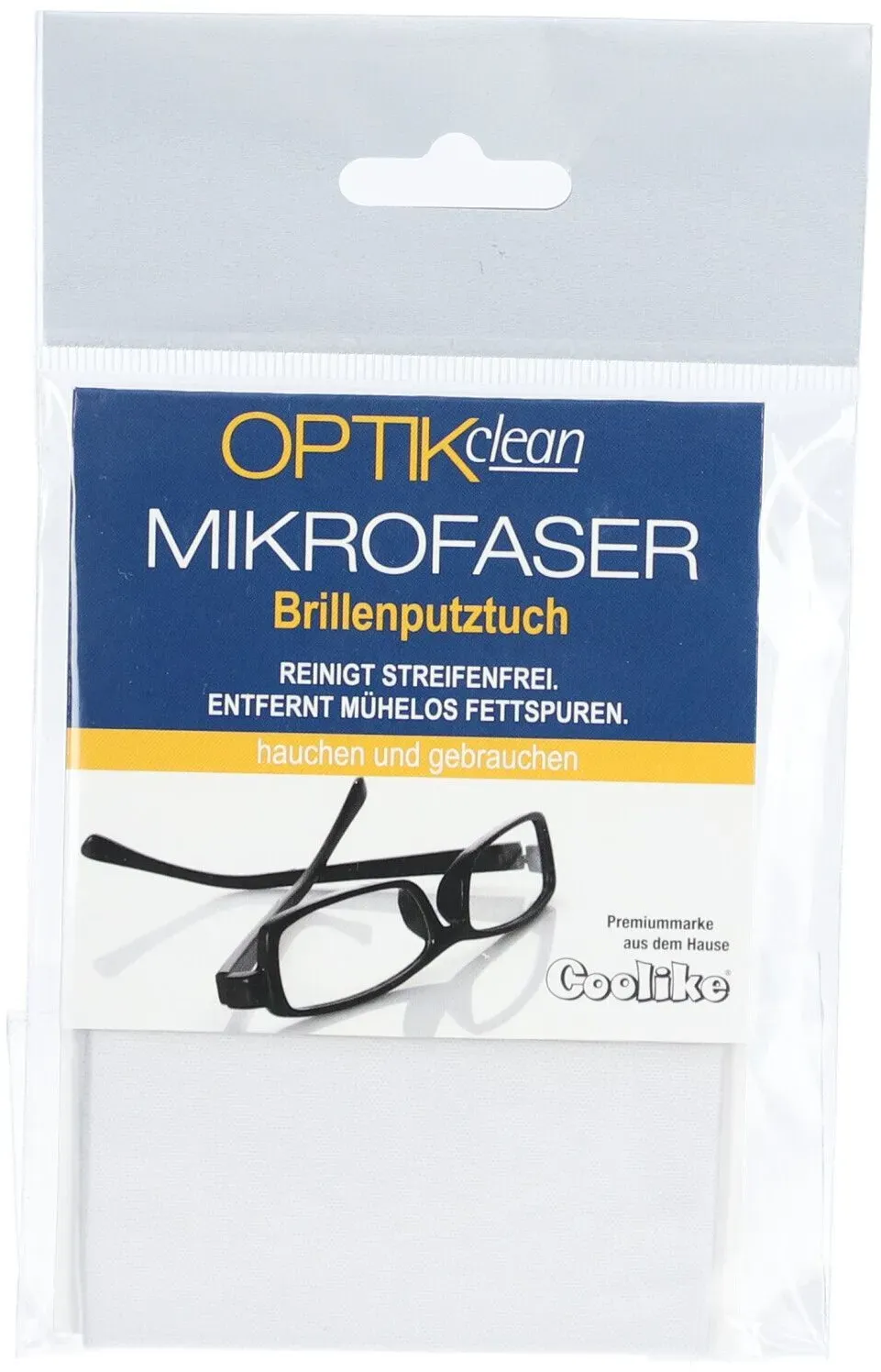 OPTIKclean Brillenreinigungstuch aus Microfaser