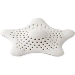 Starfish Abflusssieb weiß