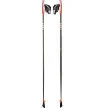 Leki Flash Carbon 110 cm grau-neonrot-weiß
