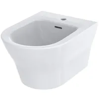 TOTO MH Wand-Bidet, mit Hahnloch, mit Überlauf, 400x550x310mm, Cefiontect,