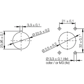 Weidmüller RJ45 Set m.Crimpanschluss IE-BS-V04P-RJ45-C