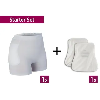 Suprima Starter Set B - Hüftprotektor-Slip, 1 x 1-4900 und 1 x 2008 - Gr. XXL - weiss