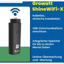 sunpro power Growatt MIC 1500 TL-X Wechselrichter 1-Phase Photovoltaik WIFI Wechselrichter 1500W für Solaranlage