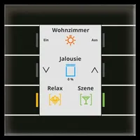 MDT Glastaster II Smart Farbdisplay Schwarz