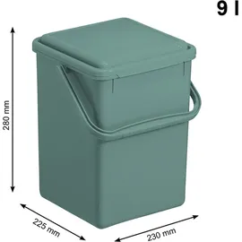Rotho Komposteimer 9 l Grün