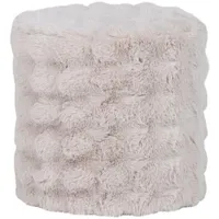Woood Hocker Olven Polyester 46 x 46 x 46 cm Naturfarben