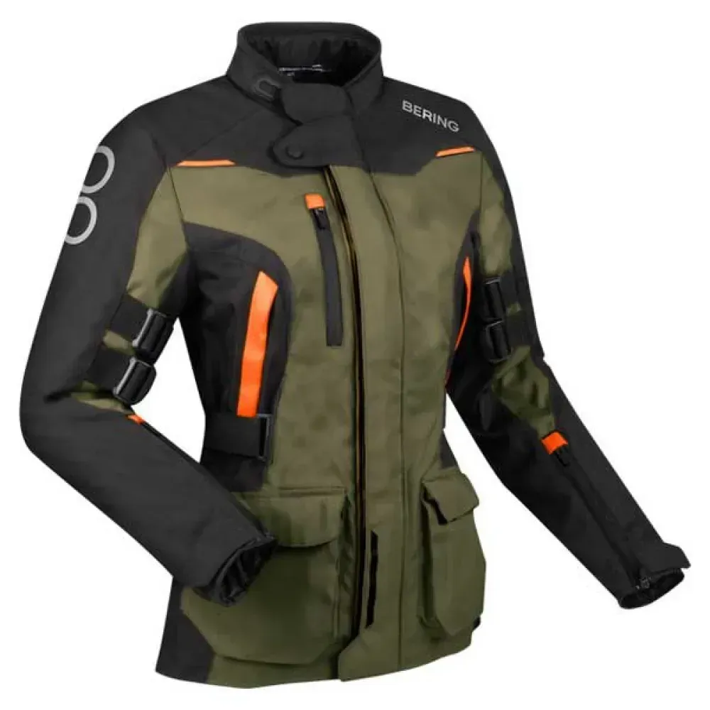 Bering Zephyr Jacke - Black / Kaki / Orange - 38