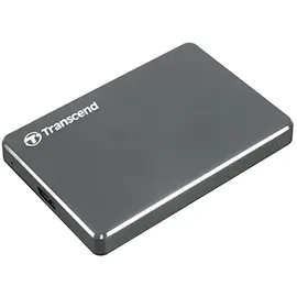 Transcend StoreJet 25C3N 2 TB USB 3.1 grau-metallic