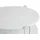 Brafab Loungetisch Blixt 85 x cm Aluminium Weiß