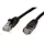 Value Patchkabel Cat.6 (Class E) UTP, LSOH, schwarz, 1m