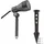 EVN Lichttechnik HV-Spot Aluminium, Glas, Metall schwenkbar mit Erdspiess IP54 230V GU10 grau