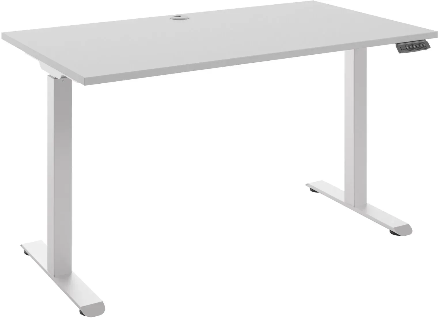 Manjana E-Schreibtisch 1-motorig OHIO - B/H/T ca. 130,00x74,20x68,00