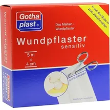 Gothaplast Verbandpflasterfabrik GmbH Gothaplast Wundpfl.sensitiv 4 cmx5 m