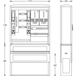 UESA Wandlermessung WM-ZP-250A Schleswig