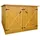 MCW Fahrradgarage MCW-H60 Fahrradbox abschließbar 151x200x200cm braun