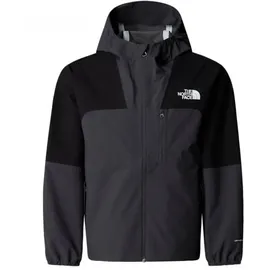 The North Face Hike Packable Shell Jacke - TNF Black / Asphalt Grey - 12 Jahre
