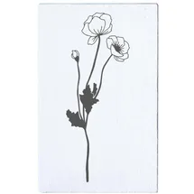 may & berry May - Berry Stempel - Mohnblumen,