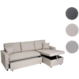 Mendler Eckcouch 4-sitzig Beige