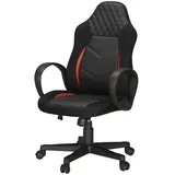 Bürodrehstuhl  Eider , schwarz , Maße (cm): B: 59 H: 101 T: 69.0