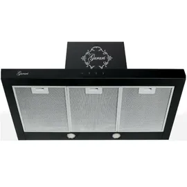 Gurari Elektro-Standherd GCH E 912 BL r + GCH 462 BL 9 Prime Dunstabzugshaube 90cm - Schwarz