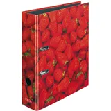 maX.file Motivordner Erdbeere DIN A4 80 mm Rot 1 St.