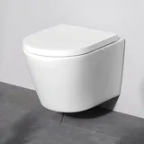 AM.PM Wand-WC mit WC-Sitz Weiß