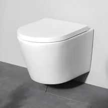 AM.PM Wand-WC mit WC-Sitz Weiß