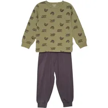 CelaVi Pyjama in Khaki/ Braun | Gr.: 110
