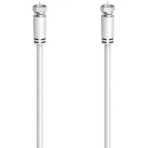 Hama SAT-Anschlusskabel F-Stecker - F-Stecker 10 m Weiß