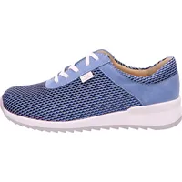Finn Comfort Komfort Schnürschuhe in blau Gr.: 39,5